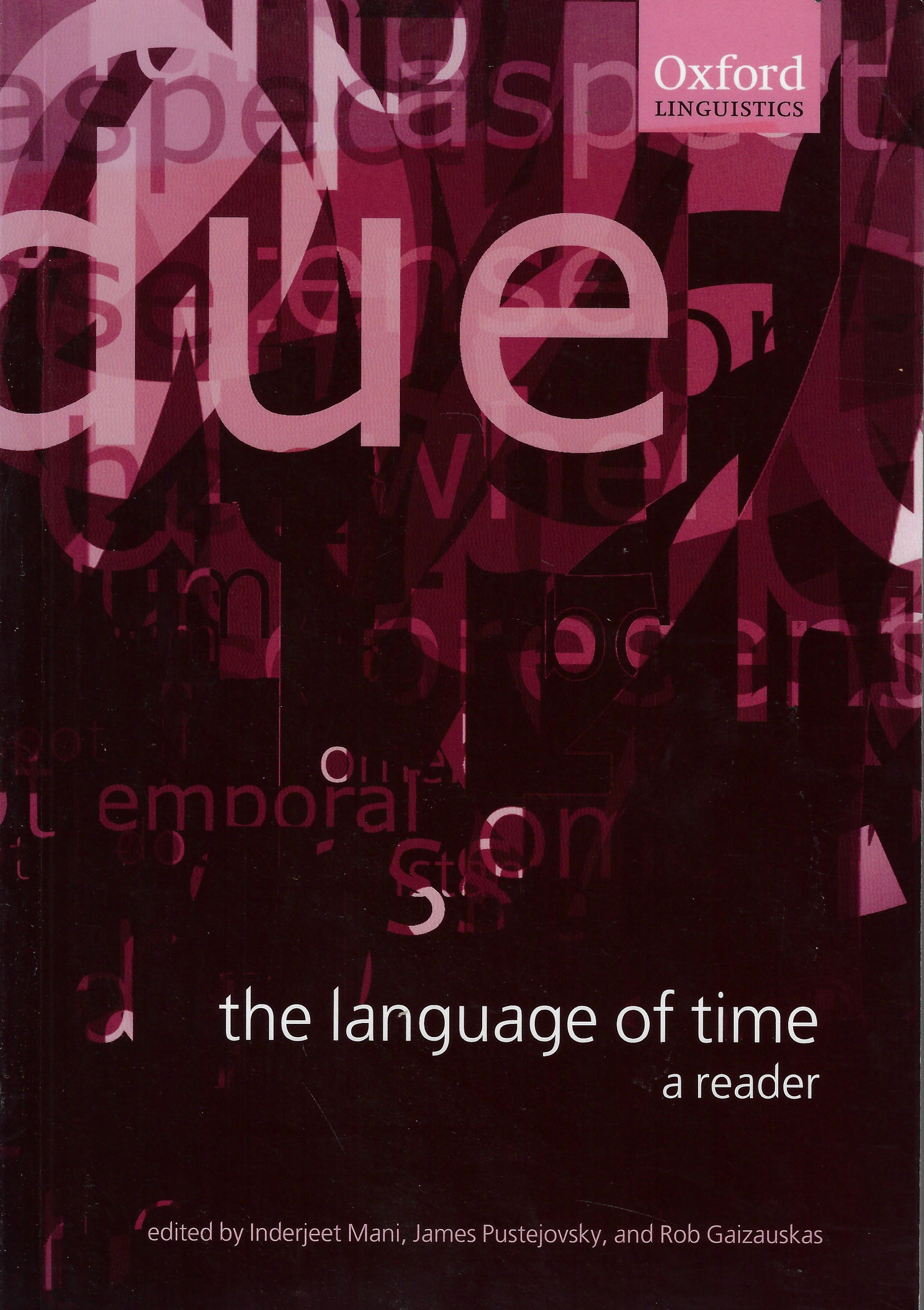 The Language of Time A Reader